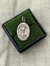 Load image into Gallery viewer, Vintage Sterling Silver Religious Charm
