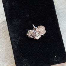 Load image into Gallery viewer, Vintage Sterling Silver Virgin Mary Rose Pendant
