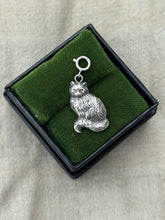 Load image into Gallery viewer, Vintage Sterling Silver Cat Charm
