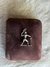 Load image into Gallery viewer, Vintage Sterling Silver Fencer Charm
