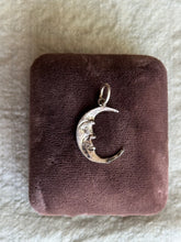 Load image into Gallery viewer, Vintage Sterling Silver Man In The Moon
