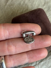 Load image into Gallery viewer, Vintage Sterling Silver Rotary Phone Charm
