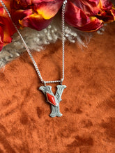 Load image into Gallery viewer, Coral ‘Y’ Tack Letter
