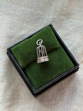 Load image into Gallery viewer, Vintage Sterling Silver Birdcage Charm
