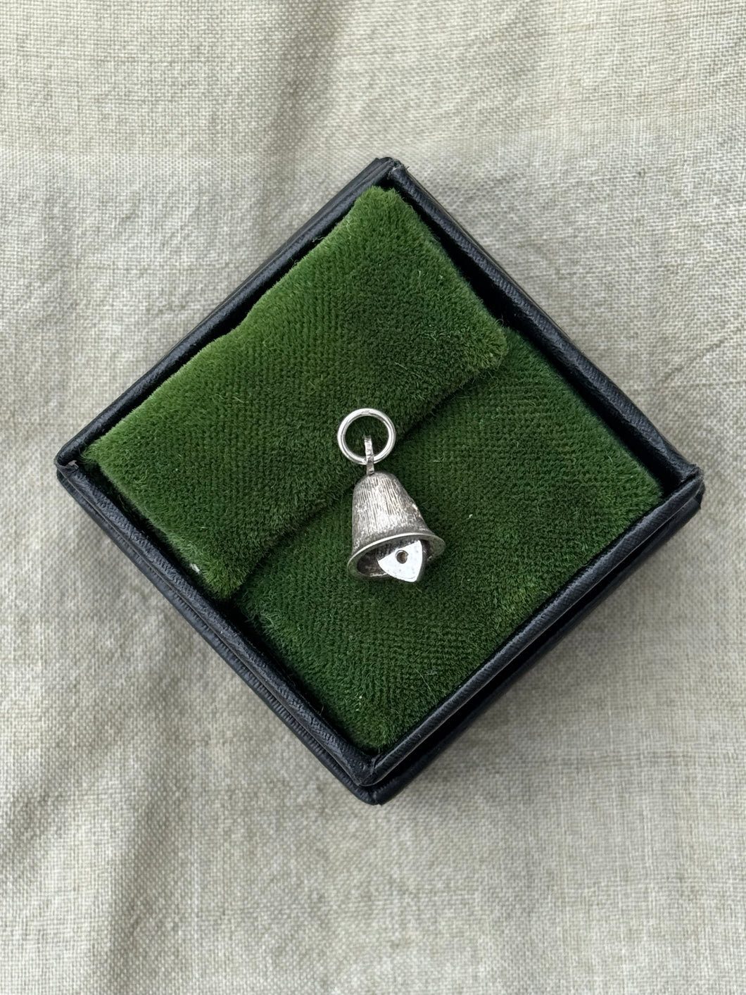 Vintage Sterling Silver Bell Charm