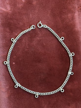 Load image into Gallery viewer, Vintage Sterling Silver Linked Curb Chain Bracelet
