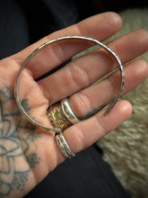 Load image into Gallery viewer, Sterling Silver Mixed Stamp Stacking Cuff

