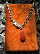 Load image into Gallery viewer, Red Jasper Buckle Chain
