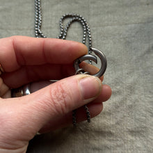 Load image into Gallery viewer, Vintage Sterling Silver Charm Catcher Chain
