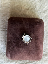 Load image into Gallery viewer, Vintage Sterling Silver Mother of Pearl Drum Charm
