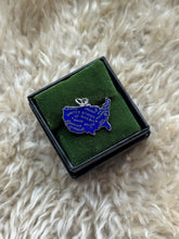 Load image into Gallery viewer, Vintage Sterling Silver United States Charm
