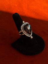 Load image into Gallery viewer, Black Scorpion Heart Ring
