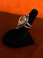 Load image into Gallery viewer, White Scorpion Heart Ring
