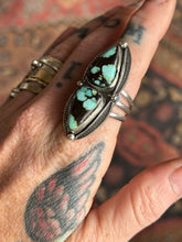 Load image into Gallery viewer, Moon River Stamped Ring
