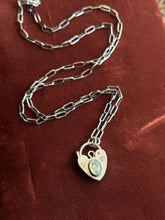 Load image into Gallery viewer, Opal Heart Lock
