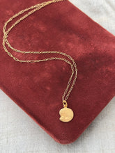 Load image into Gallery viewer, Vintage Gold Vermeil Baby Head Necklace
