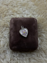 Load image into Gallery viewer, Vintage Sterling Silver Light Pink Flower Forget Me Not
