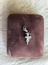 Load image into Gallery viewer, Vintage Sterling Silver Scarecrow Charm
