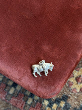 Load image into Gallery viewer, Vintage Sterling Silver Bull Charm
