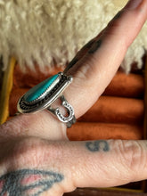 Load image into Gallery viewer, Good Timin' Gal Horseshoe Ring
