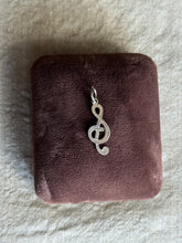 Load image into Gallery viewer, Vintage Sterling Silver Musicians for Jesus Charm
