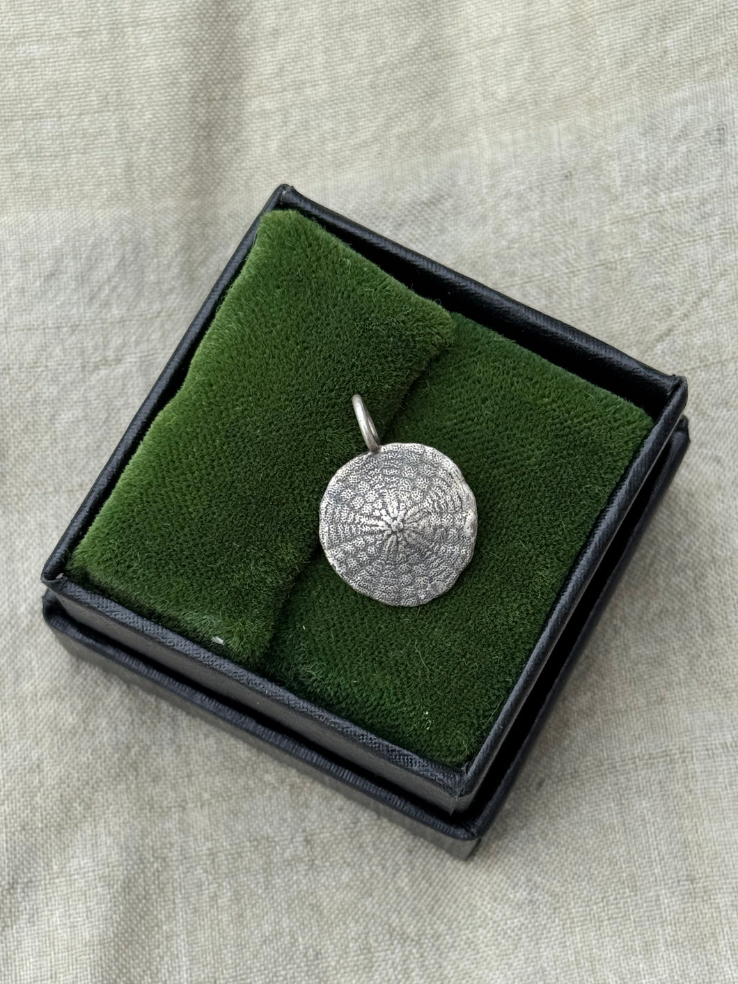 Vintage Sterling Silver Sand Dollar Charm