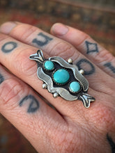 Load image into Gallery viewer, Blue Blossom Royston Ring
