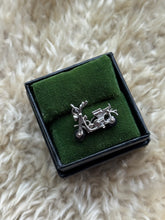 Load image into Gallery viewer, Vintage Sterling Silver motorcycle Charm
