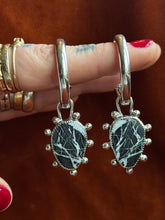 Load image into Gallery viewer, White Lightning Instigator Hoops
