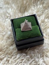 Load image into Gallery viewer, Vintage Sterling Pyramid Charm
