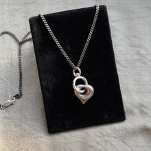 Load image into Gallery viewer, Full Heart on a Chain Necklace
