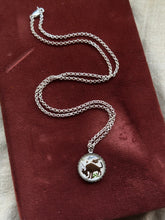 Load image into Gallery viewer, Vintage Sterling Silver Taurus Necklace
