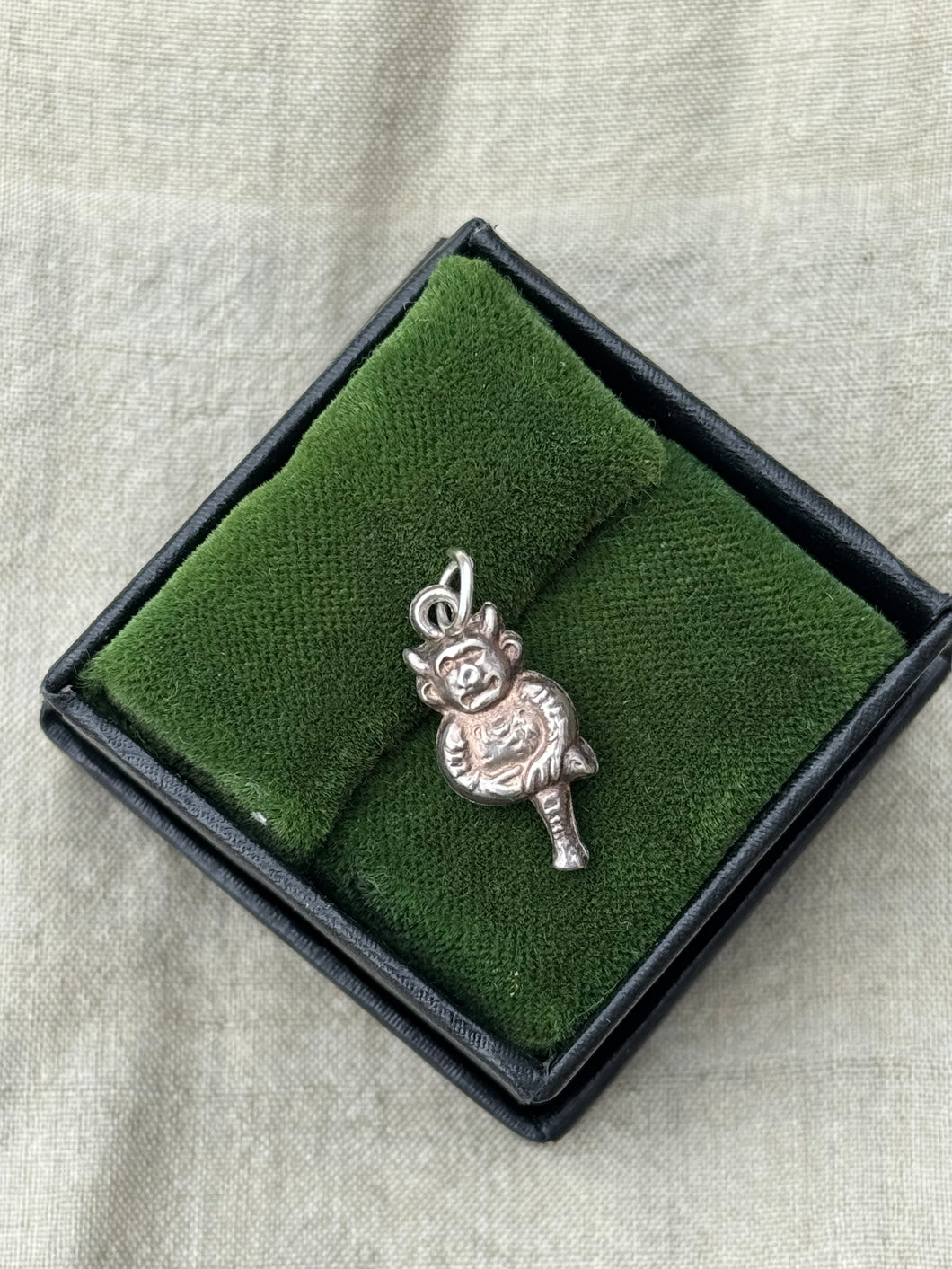 Vintage Sterling Silver Imp Charm