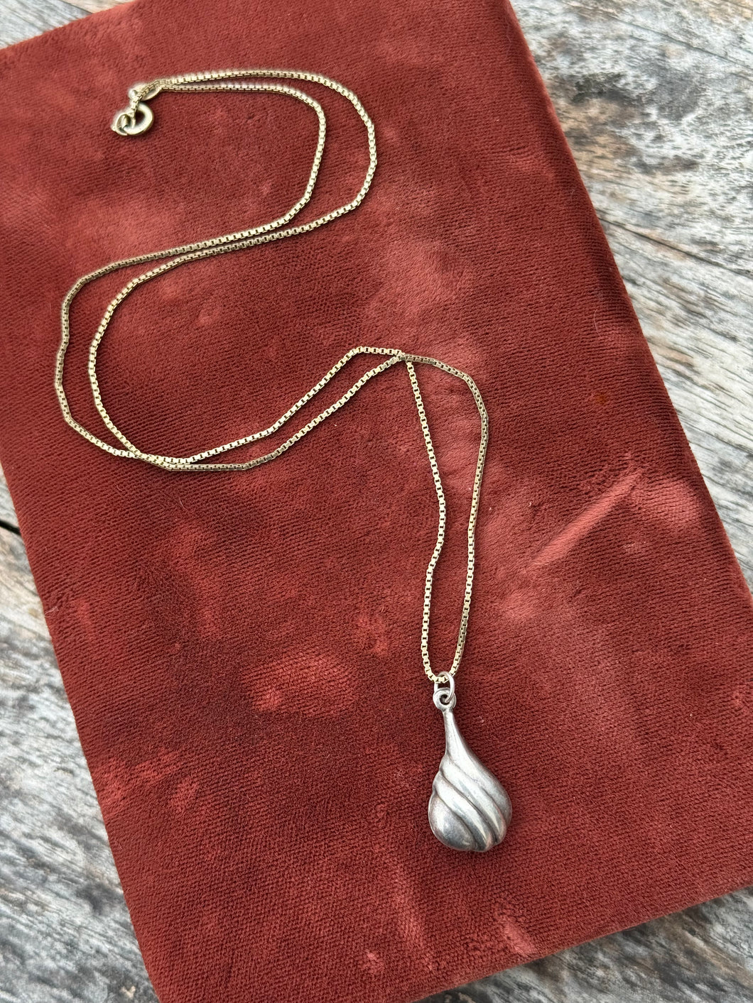 Vintage Sterling Silver Deco Vessel Charm