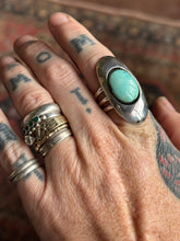 Load image into Gallery viewer, Poseidon Variscite Shadowbox Ring
