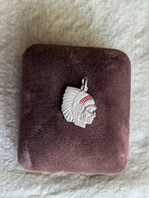Load image into Gallery viewer, Vintage Sterling Silver Chief Charm
