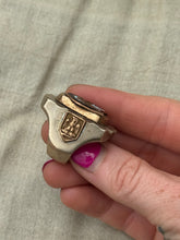Load image into Gallery viewer, Vintage 1950s Brass Mexican Biker Ring

