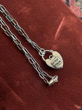 Load image into Gallery viewer, Opal Heart Lock
