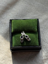 Load image into Gallery viewer, Vintage Sterling Silver Baby Shoes Charm

