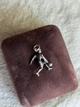 Load image into Gallery viewer, Vintage Sterling Silver Bowler Charm
