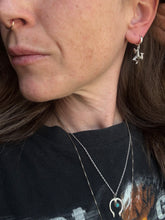 Load image into Gallery viewer, Trinacria Charm Single Hoop
