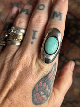 Load image into Gallery viewer, Poseidon Variscite Shadowbox Ring

