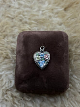 Load image into Gallery viewer, Vintage Sterling Silver &amp; Enamel Bouquet Forget Me Not
