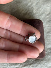 Load image into Gallery viewer, Vintage Sterling Silver Mother of Pearl Drum Charm
