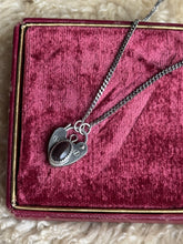 Load image into Gallery viewer, Opal Heart Lock Necklace
