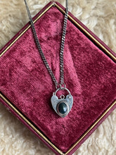 Load image into Gallery viewer, Opal Heart Lock Necklace
