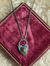 Load image into Gallery viewer, Opal Heart Lock Necklace
