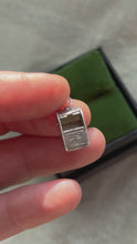 Load and play video in Gallery viewer, Vintage Sterling Silver Mailbox Charm
