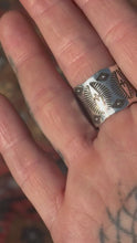 Load and play video in Gallery viewer, Wild Eyes Poseidon Variscite Ring
