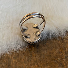 Load image into Gallery viewer, Small White Scorpion Sterling Silver Ring
